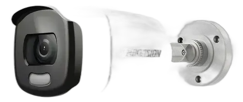 Câmera Hikvision DS-2CE12DFT-F — bullet 1080p ColorVu com luz branca e imagem colorida à noite - Imagem 1