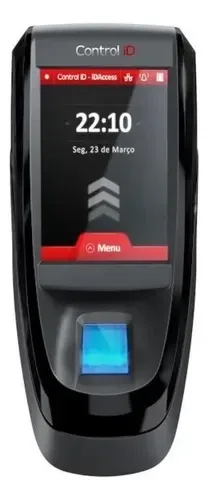 Controladora de acesso Control iD iDAccess Pro com biometria e cartão TCP/IP