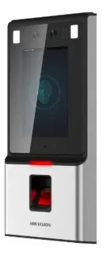 Terminal de acesso facial e cartão Hikvision DS-K1T606MF MinMoe