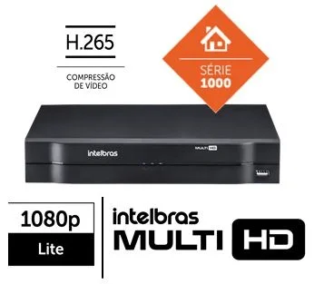 DVR 16 Canais Intelbras MHDX 1116 V2 Multi HD com H.265+ e IA - Miniatura 2