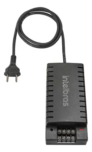 Fonte 12V 10A multissaída Intelbras EF 1210+ para câmeras - Imagem 1
