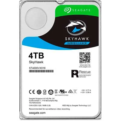HD 4TB Seagate SkyHawk ST4000VX016 para DVR e NVR de CFTV