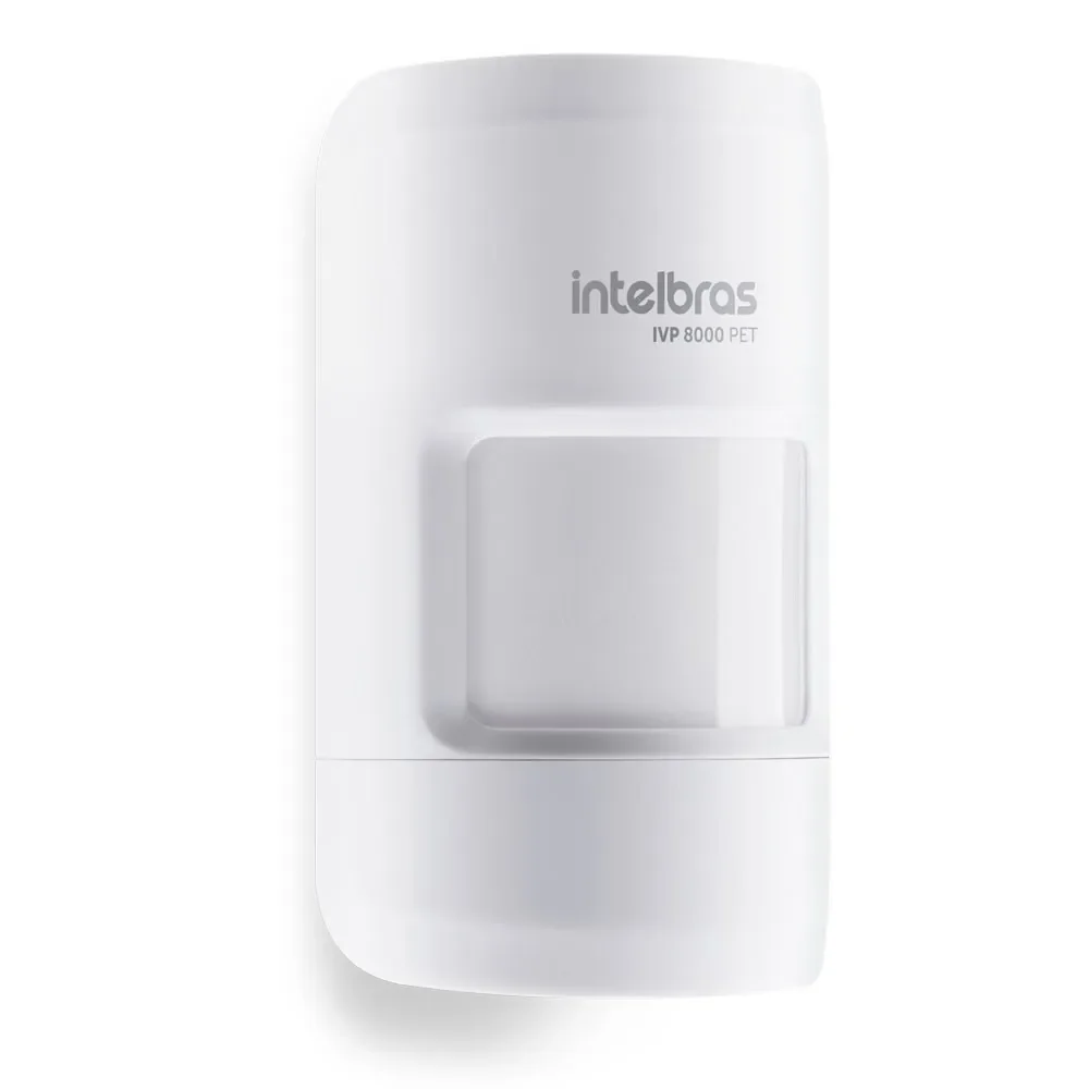 Sensor PIR Sem Fio Intelbras IVP 8000 PET Imunidade Pets 20kg - Miniatura 2