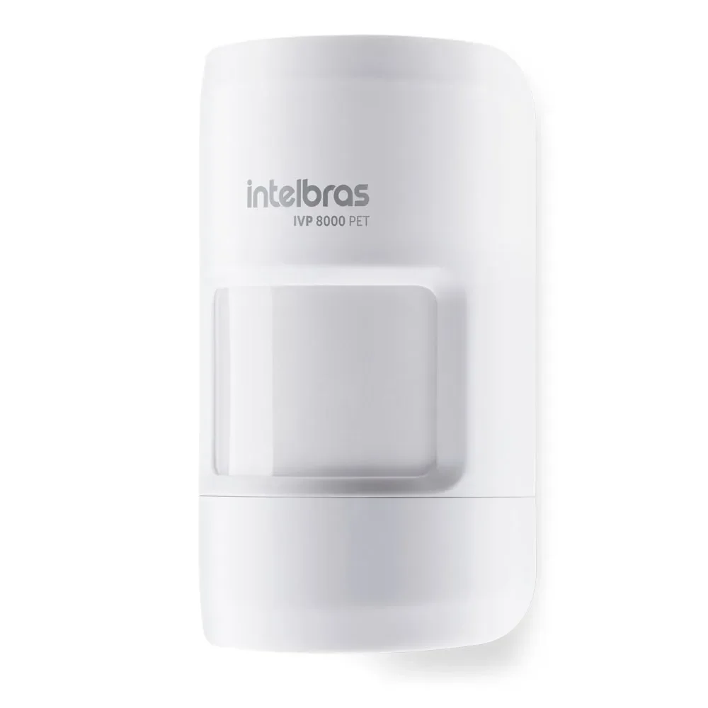 Sensor PIR Sem Fio Intelbras IVP 8000 PET Imunidade Pets 20kg - Miniatura 3